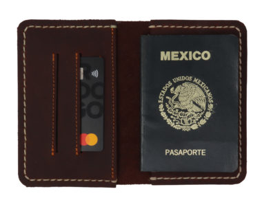 Porta pasaporte sin tira