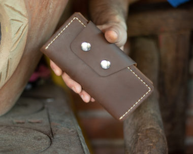 Cartera Larga con 2 botones